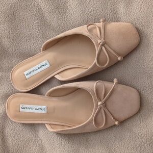 Saks Fifth Avenue Slip On with Bow